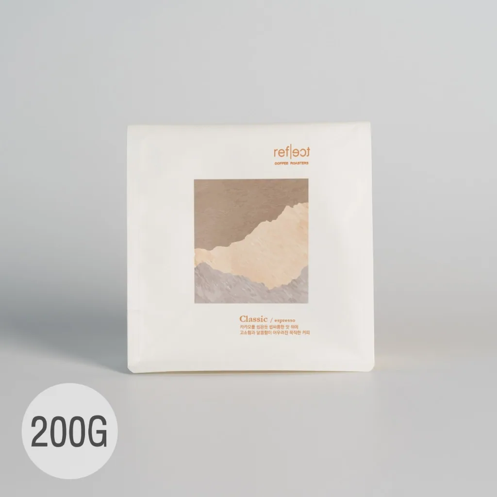 리플렉트커피 클래식 에스프레소, colombia + brazil + guatemala coffee from reflect coffee roasters