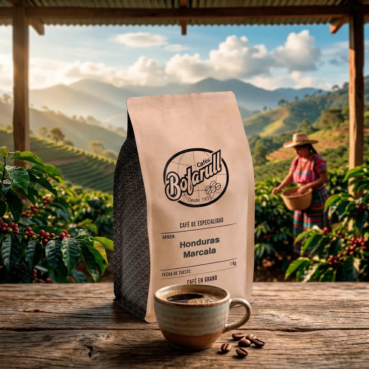 café honduras marcala 1kg., honduras coffee from cafès bofarull - café de especialidad