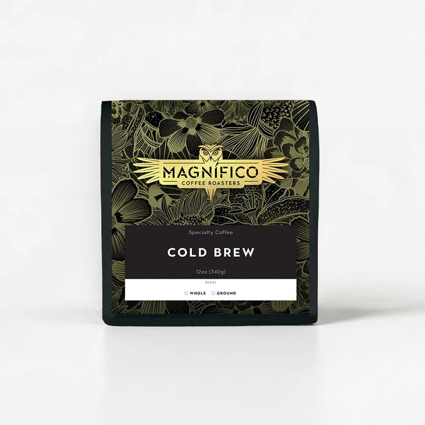house cold brew, colombia coffee from magnífico coffee roasters & coffee shop
