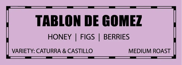 tablon de gomez, colombia coffee from la mulita coffee
