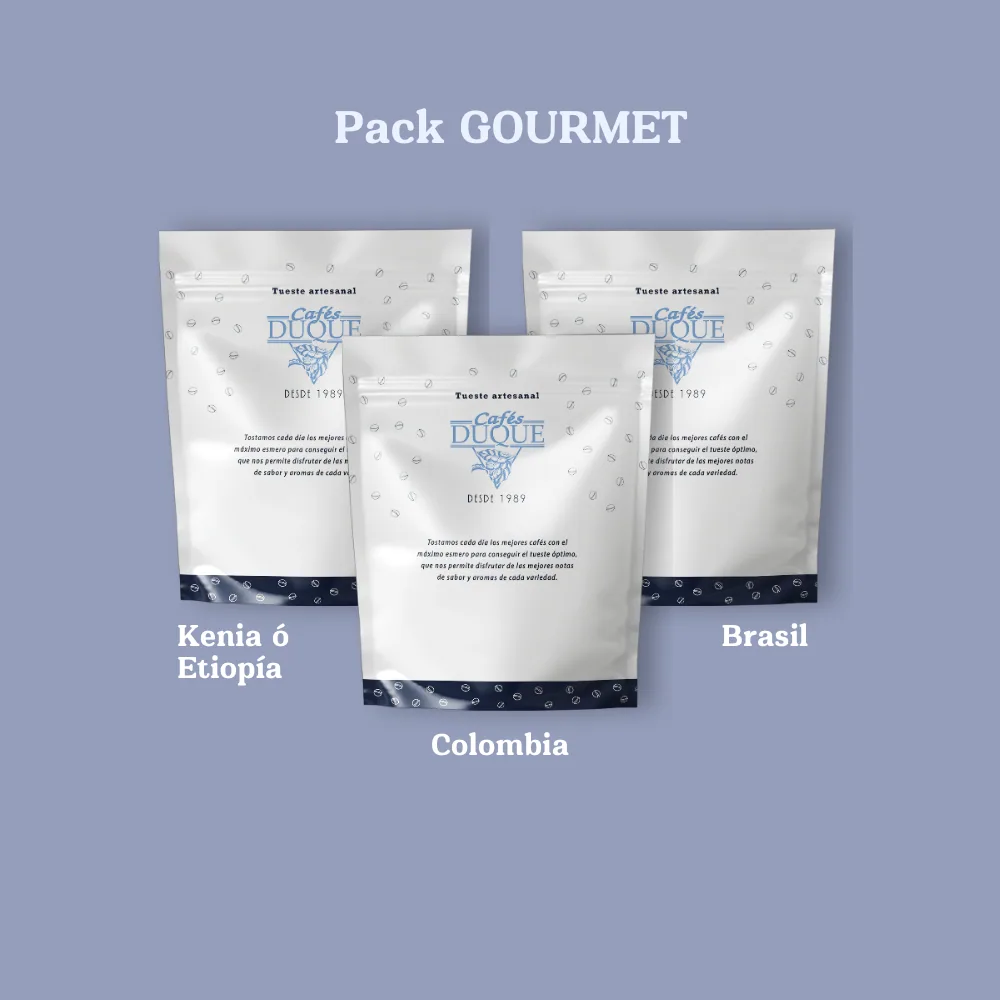 pack gourmet, colombia coffee from cafés duque