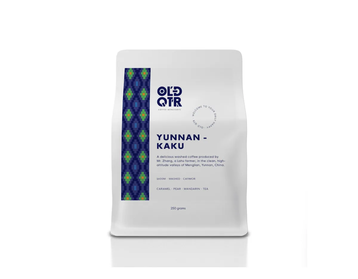 yunnan - kaku (filter), yunnan coffee from old quarter coffee merchants - southport