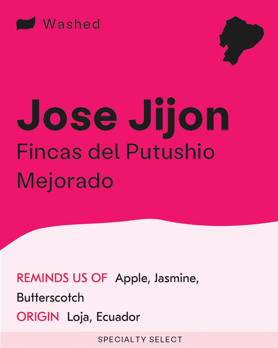 jose jijon - putushio mejorado, ecuador coffee from sk coffee: whittier