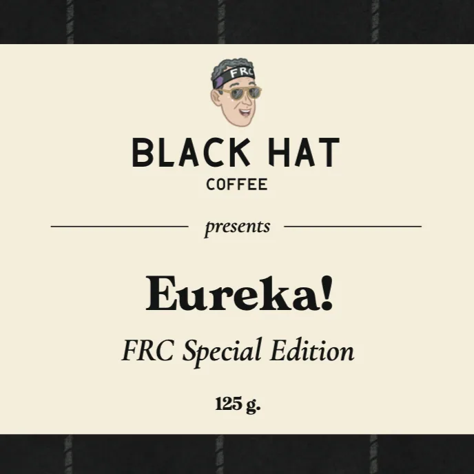 frc eureka! - founders running club special edition, omniroast, guatemala coffee from black hat coffee - specialty espresso bar
