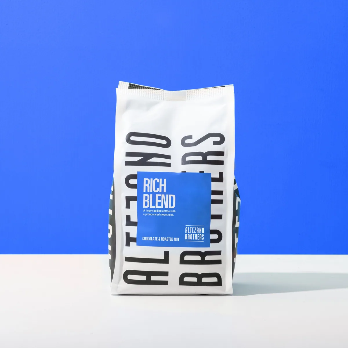 rich, colombia + brazil + guatemala coffee from altezano coffee roasting company