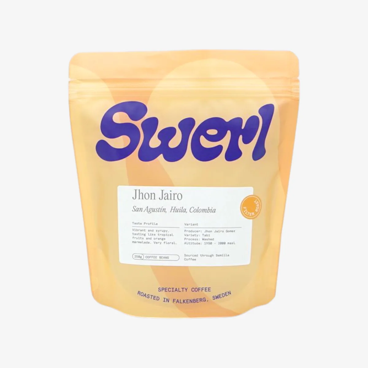 jhon jairo - colombia, colombia coffee from swerl