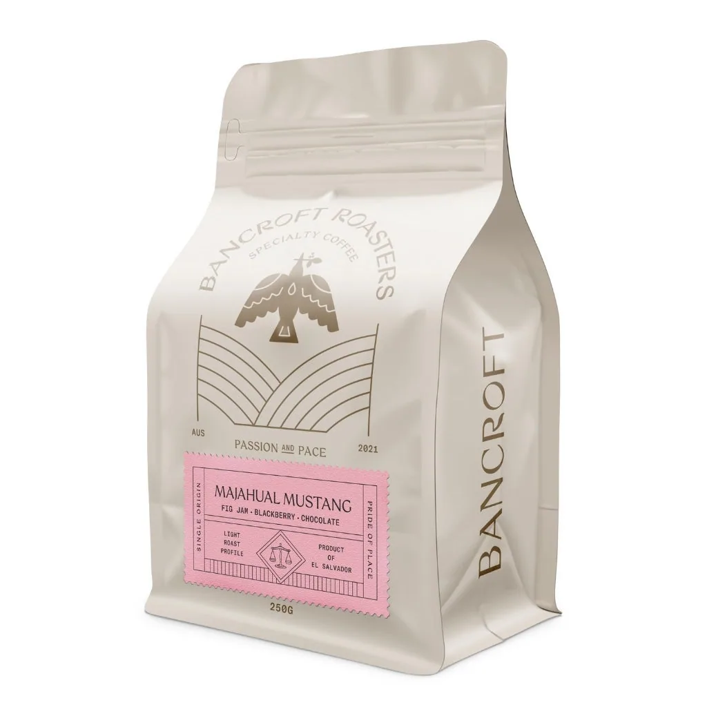 el salvador majahual mustang, el salvador coffee from bancroft roasters bardon