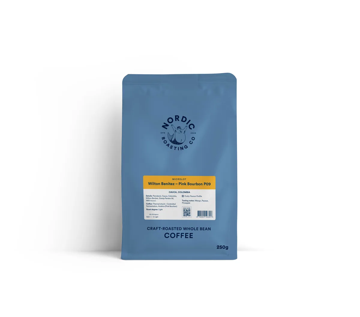 wilton benitez – pink bourbon p09, colombia coffee from nordic roasting