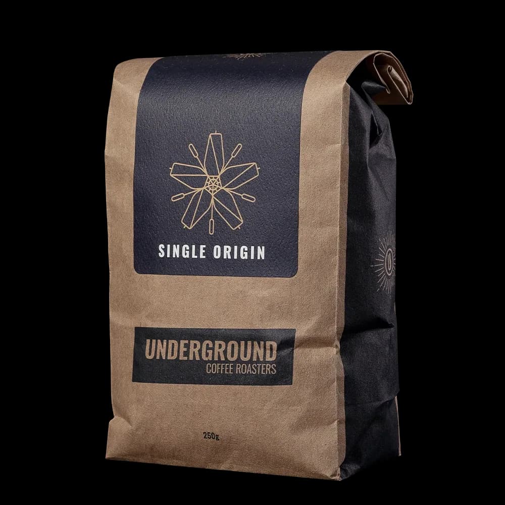 single origin, colombia coffee from underground coffee roasters