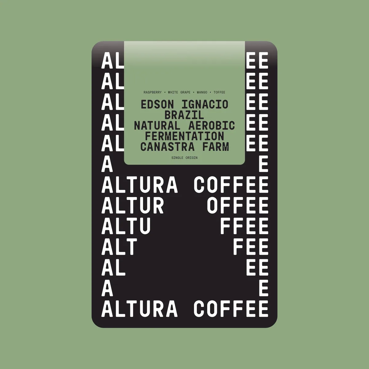 brazil canastra aerobic natural fermentation single origin coffee, brazil coffee from altura coffee
