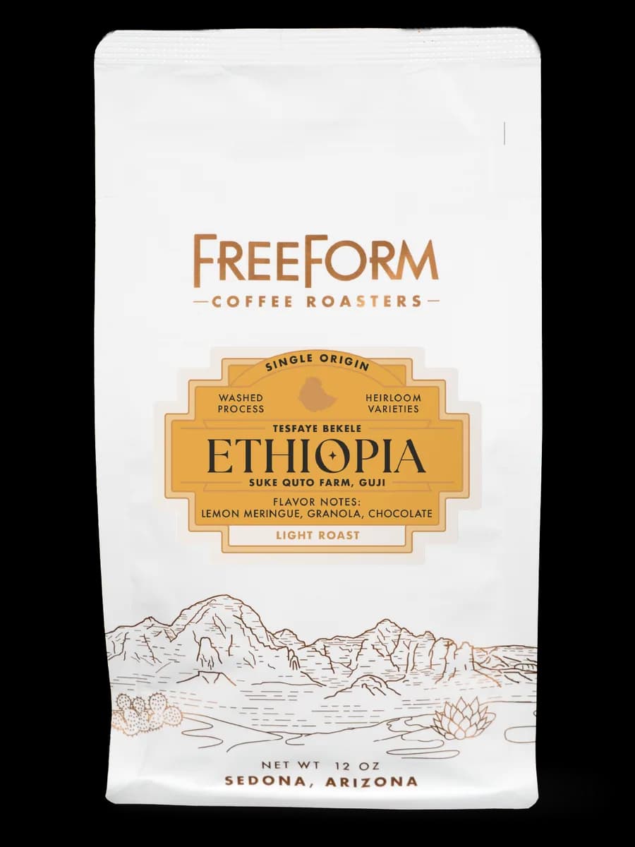 ethiopia - suke quto washed, ethiopia coffee from freeform coffee roasters