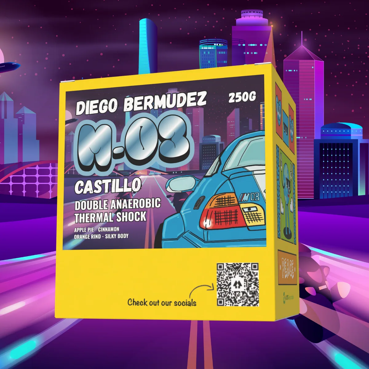 m-03 castillo - diego bermudez, colombia coffee from yellow jacket coffee roaster