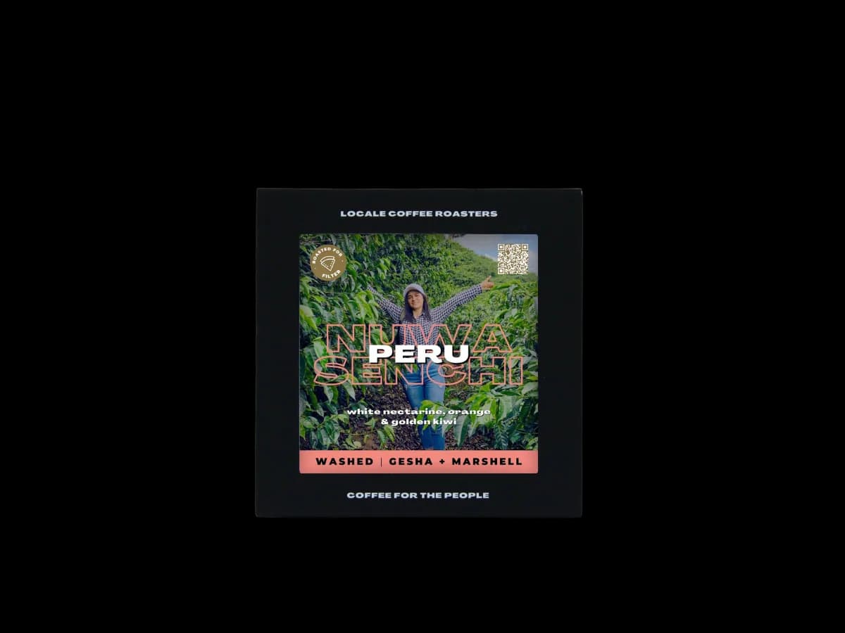 nuwa senchi: peru, peru coffee from locale coffee roasters wa