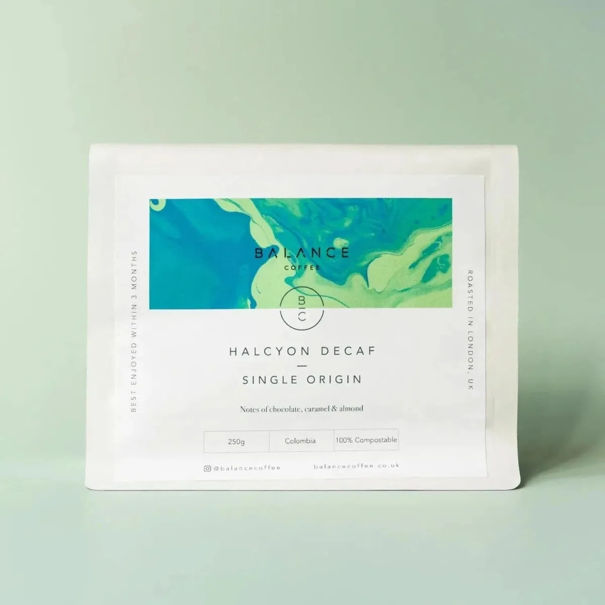 halcyon decaf, guatemala coffee from balance coffee