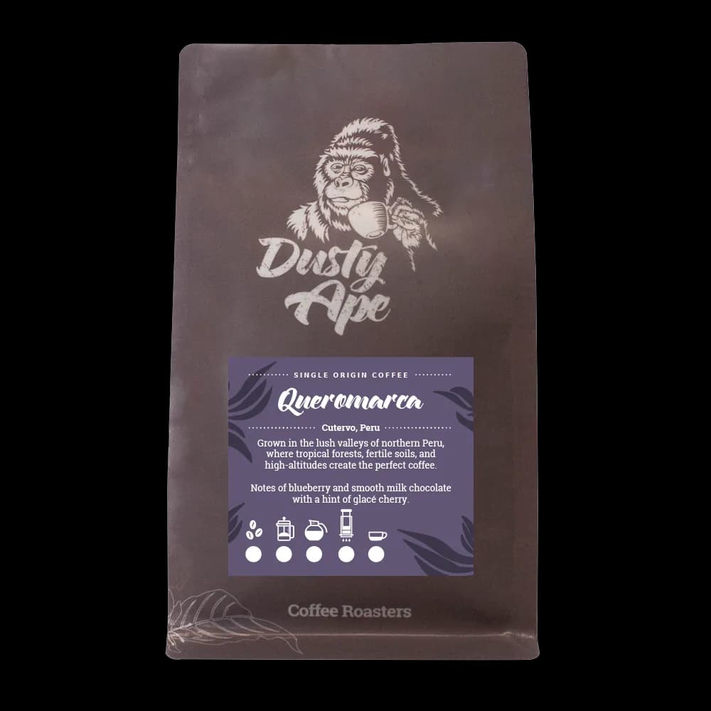 peru queromarca, peru coffee from dusty ape coffee roastery & coffee bar