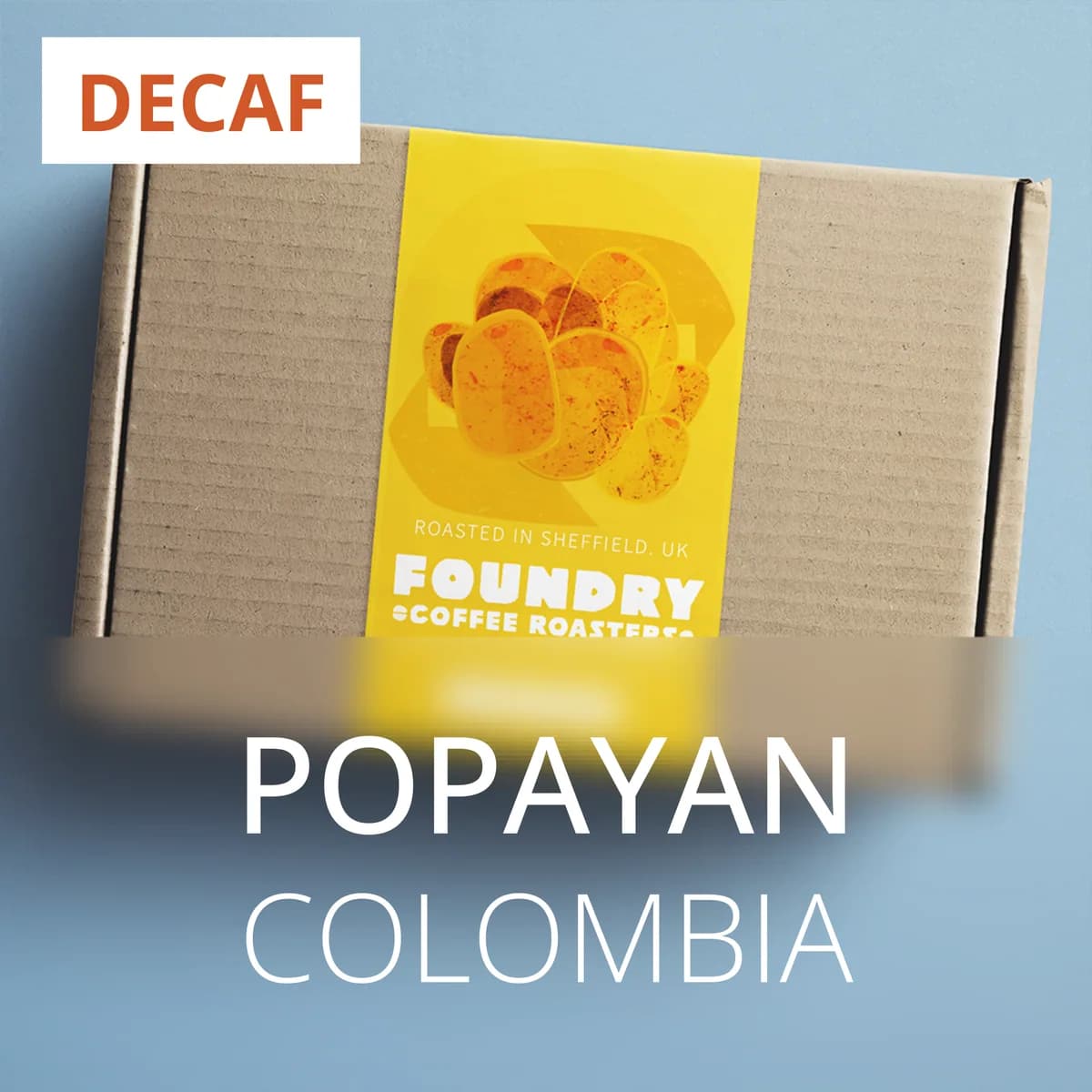 popayan decaf - colombia, colombia coffee from foundry coffee roasters