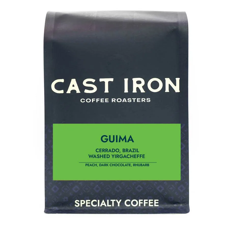 guima, brazil, brazil coffee from cast iron coffee roasters