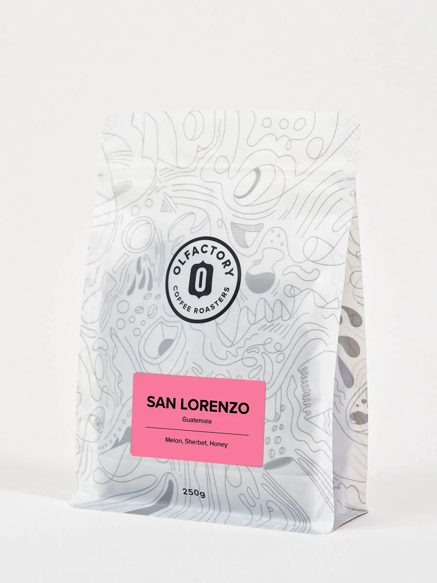san lorenzo, guatemala + costa rica coffee from olfactory coffee roasters