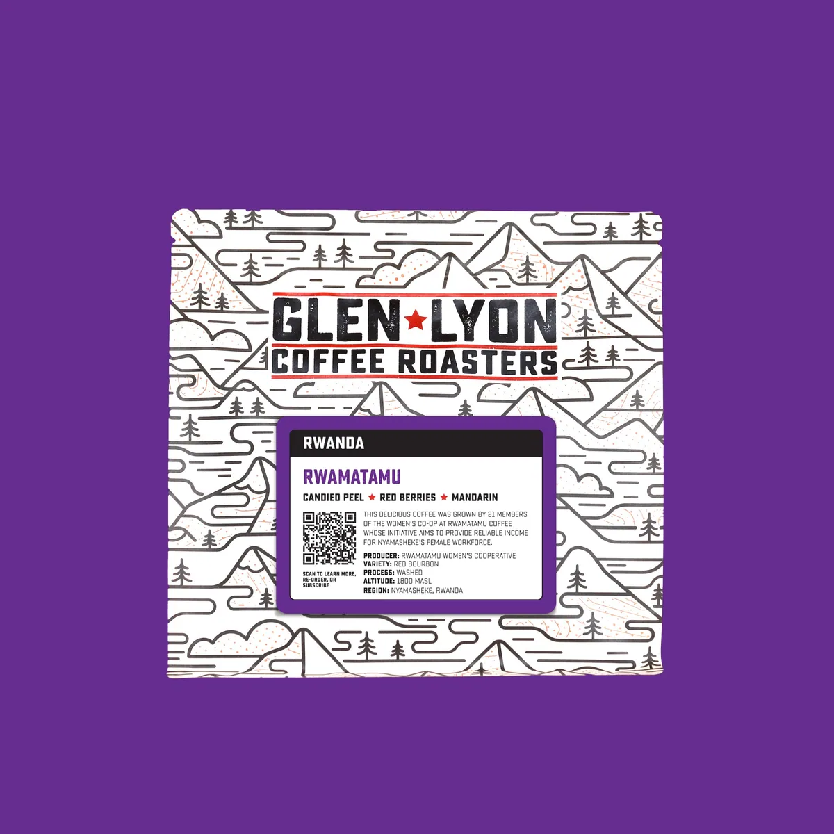 rwanda rwamatamu, rwanda coffee from glen lyon coffee roasters