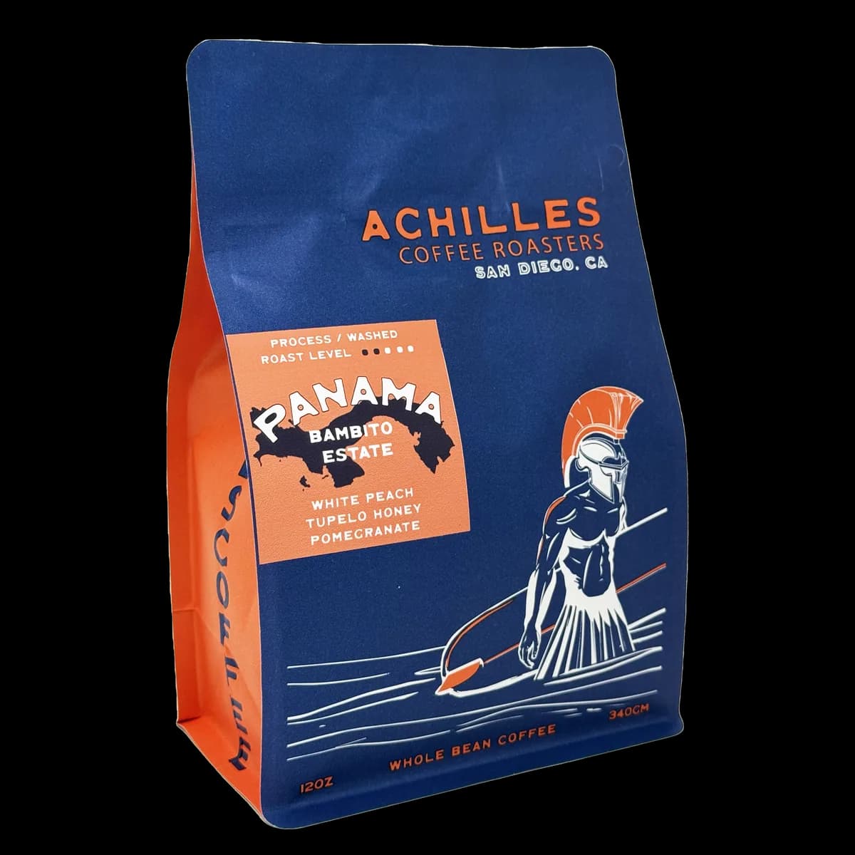 panama bambito estate single origin coffee, panama coffee from achilles coffee solana beach