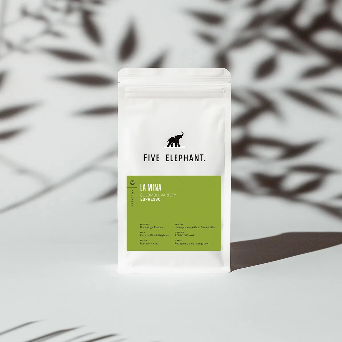 colombia la mina – espresso, colombia coffee from five elephant kreuzberg