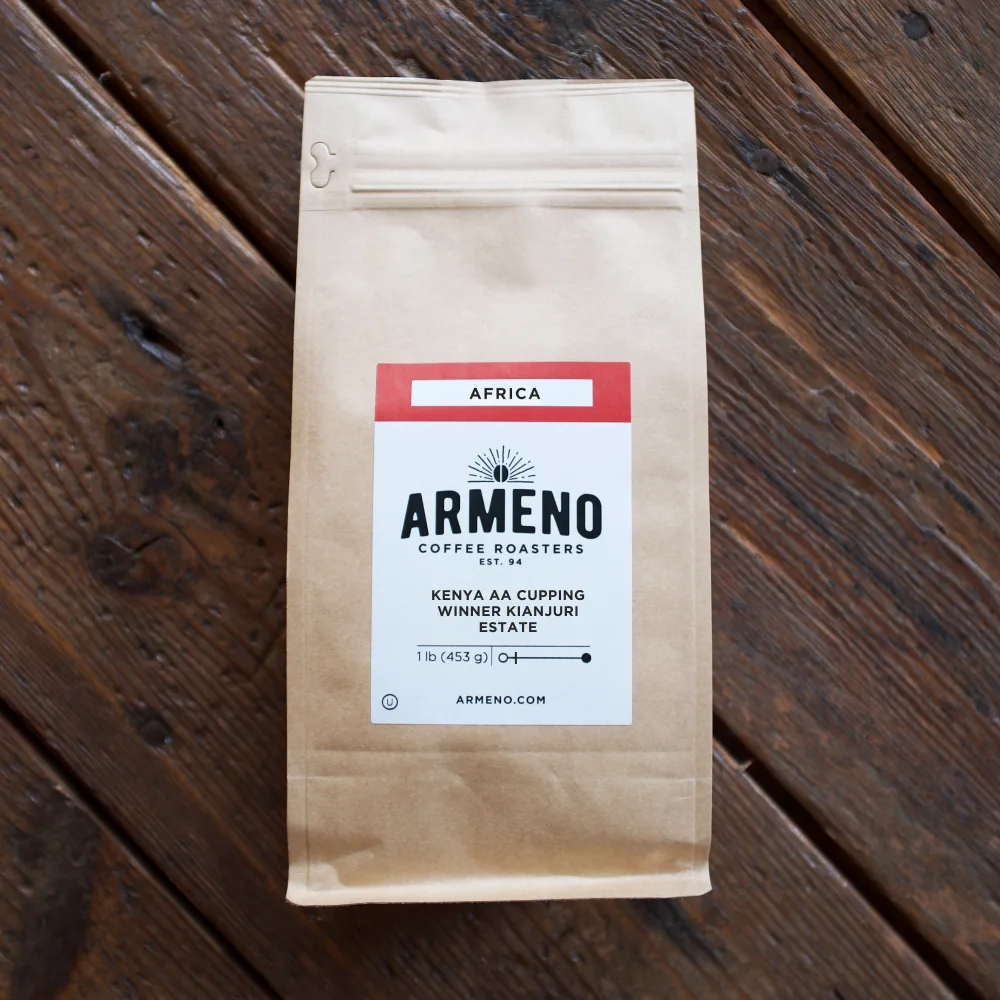 kenya aa cupping winner muriranja estate, kenya coffee from armeno coffee roasters ltd