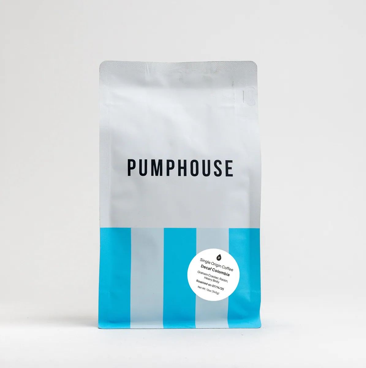 decaf colombia - sugar cane process, colombia coffee from the pumphouse pouratorium