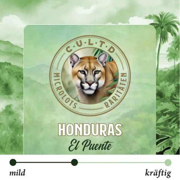 honduras el puente, honduras coffee from kaffeerösterei coffee unlimited