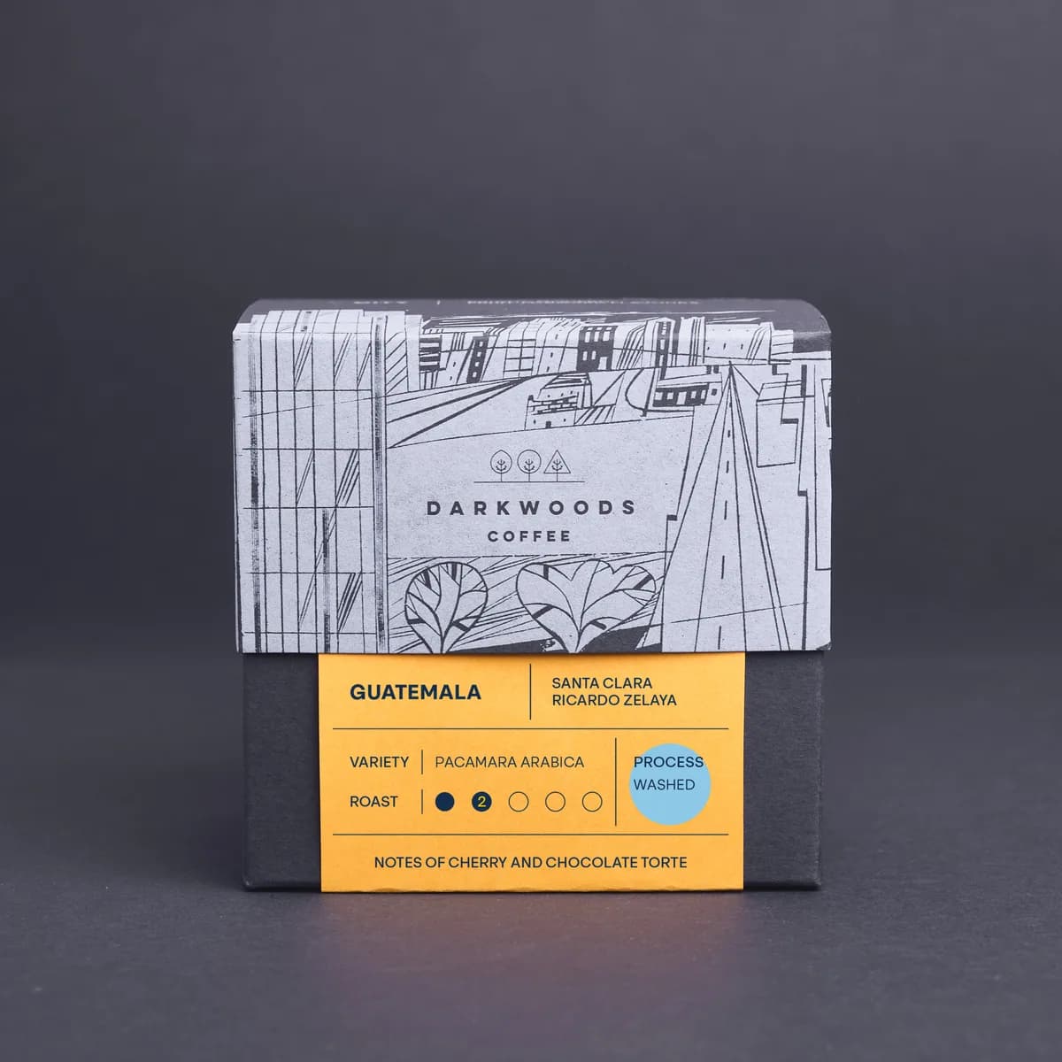 guatemala santa clara pacamara (washed), guatemala coffee from dark woods coffee ltd