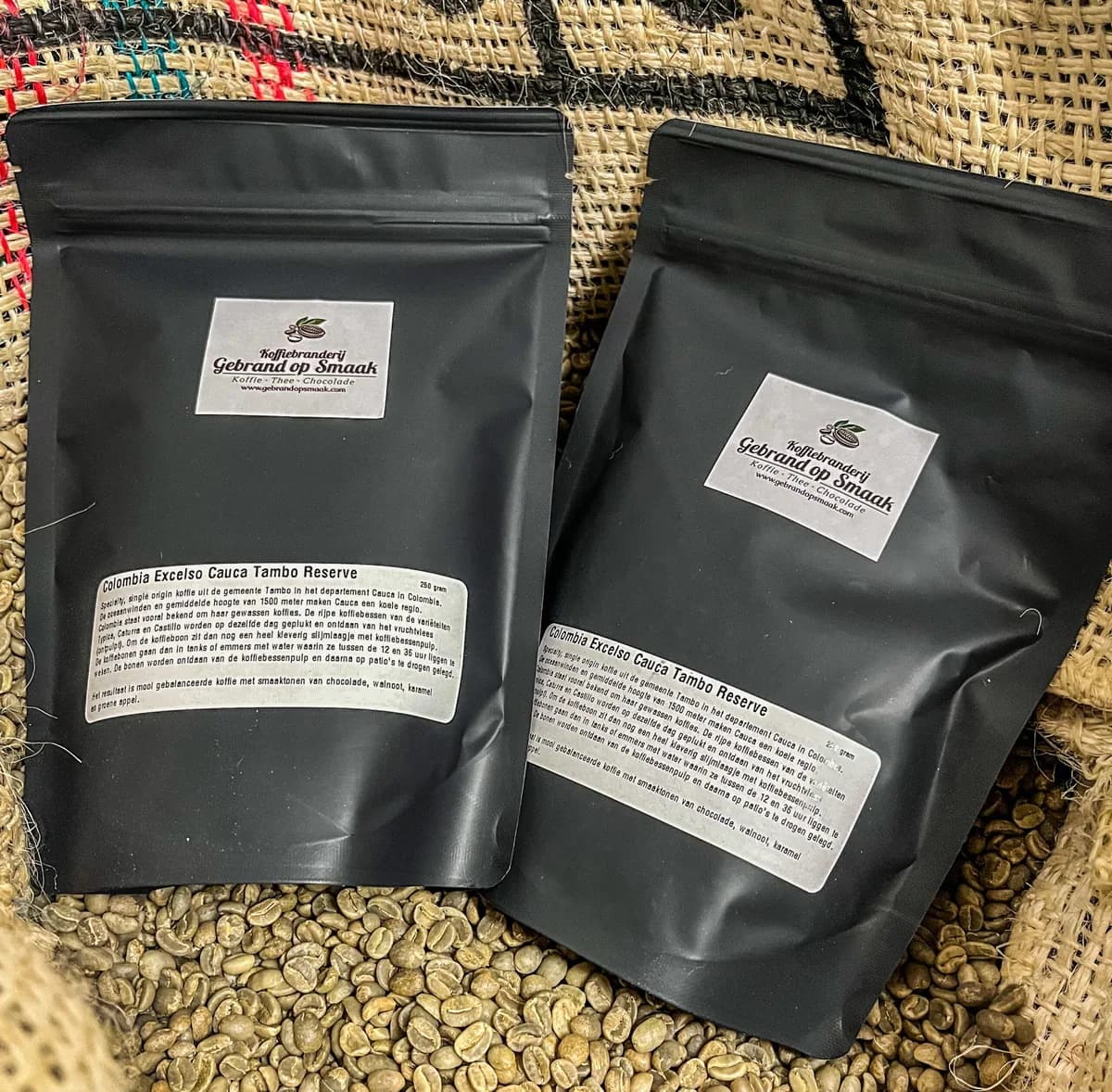 colombia excelso cauca tambo reserve | walnoot, karamel, groene appel, chocolade, colombia coffee from koffiebranderij gebrand op smaak