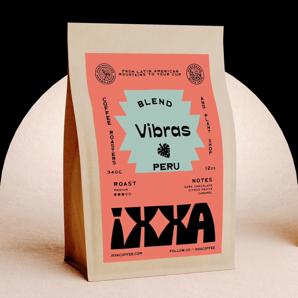 vibras, peru + costa rica coffee from ixxa coffee roasters & plant shop