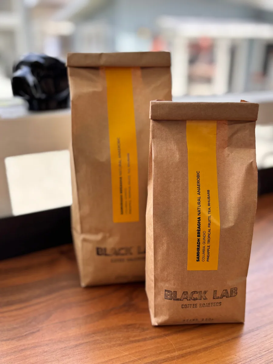 samhrahd breagha colombia, colombia coffee from black lab coffee roasters queenstown