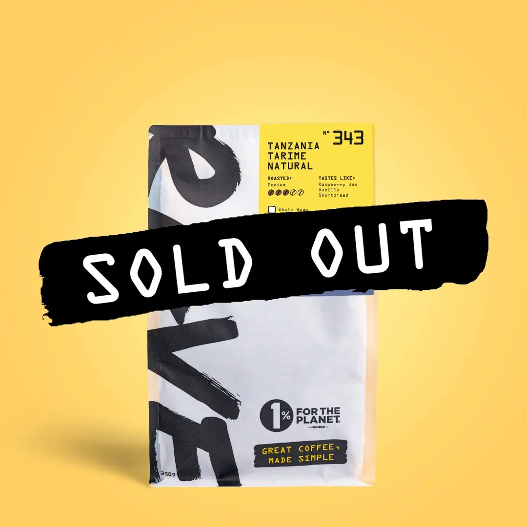 tanzania tarime natural nº 343, tanzania coffee from rave coffee love lane