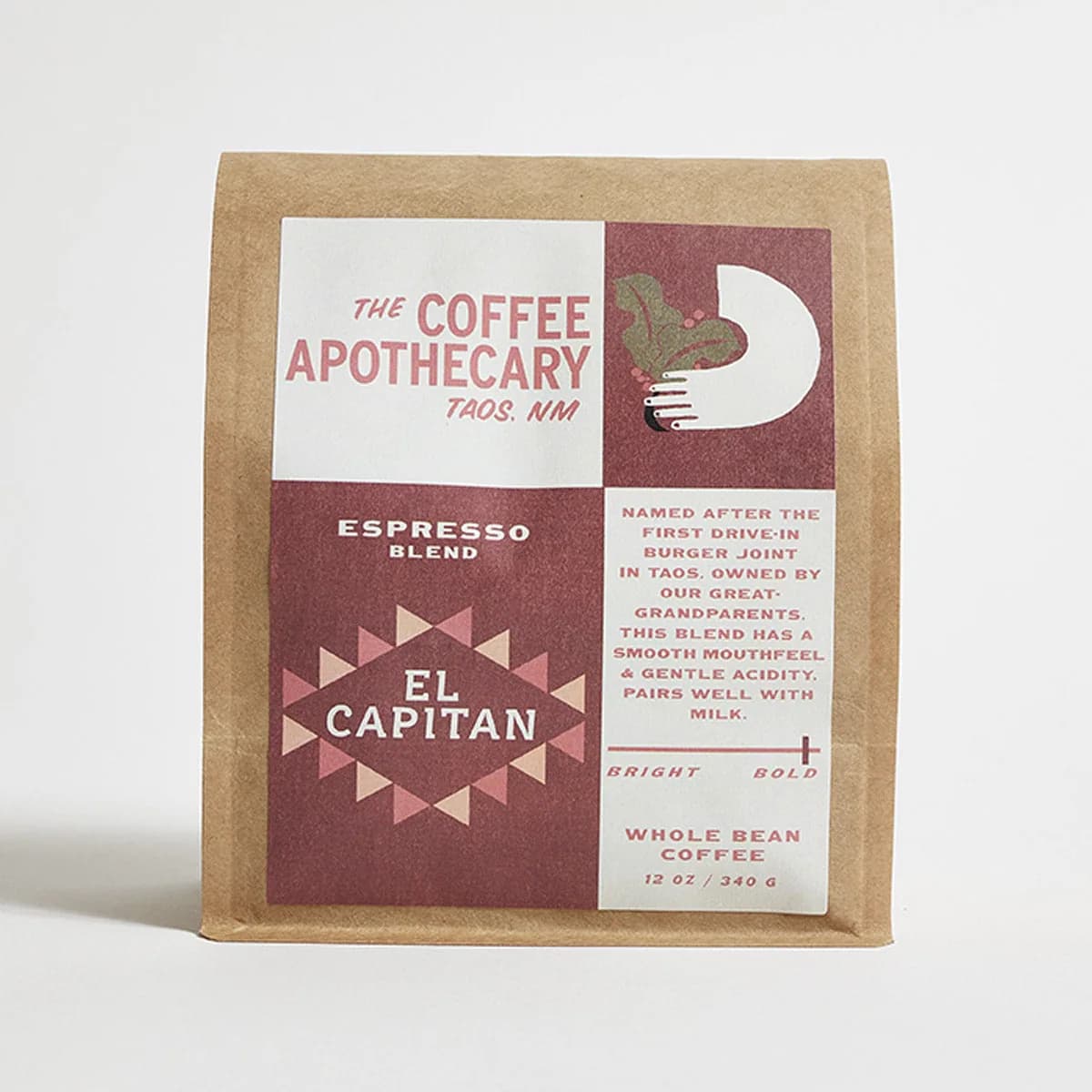 el capitan, ethiopia + brazil coffee from the coffee apothecary