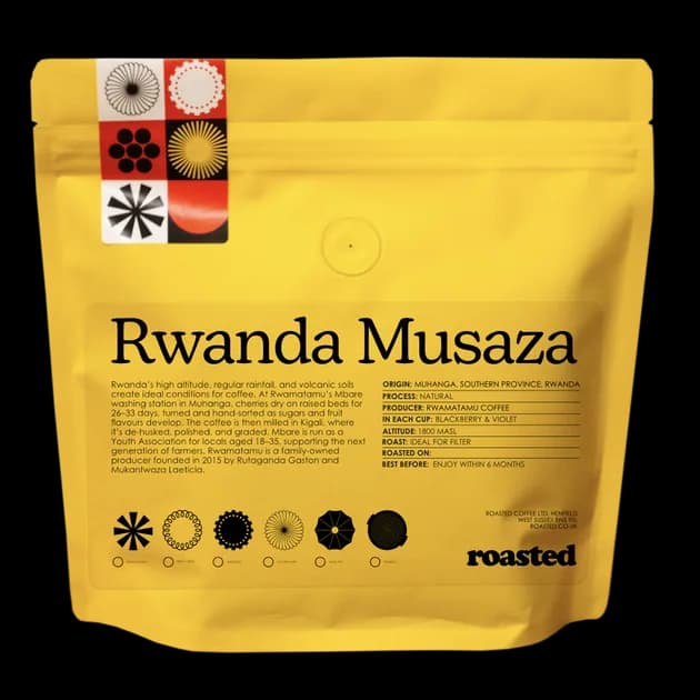 rwanda musaza, rwanda coffee from roasted coffee limited