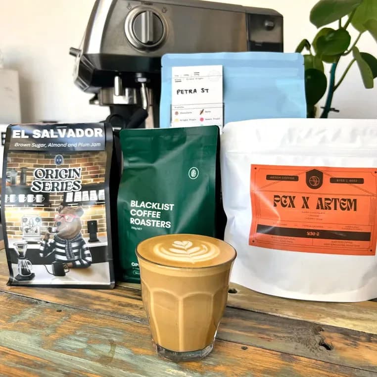long mac topped up tasting box – the perth special, el salvador coffee from perth coffee exchange