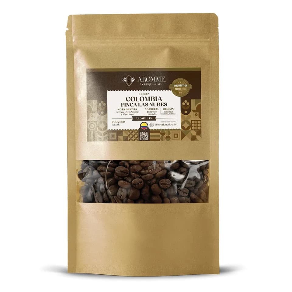 colombia – finca las nubes, colombia coffee from aromme boutique du café
