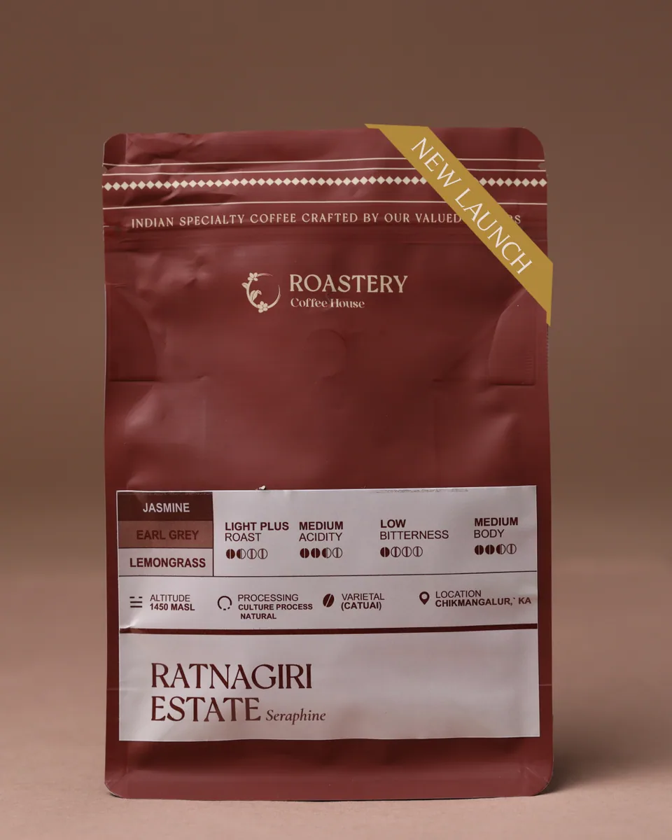 ratnagiri estate-seraphine, india coffee from roastery coffee house | dwarka