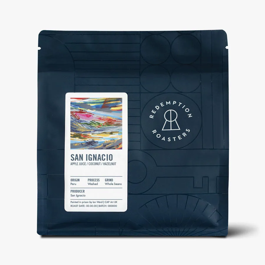 san ignacio, peru coffee from redemption roasters - hampstead heath