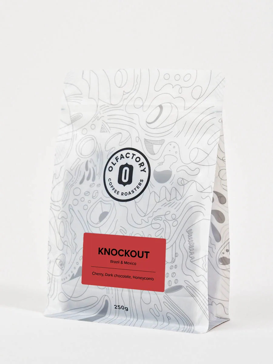 knockout, brazil coffee from olfactory coffee roasters