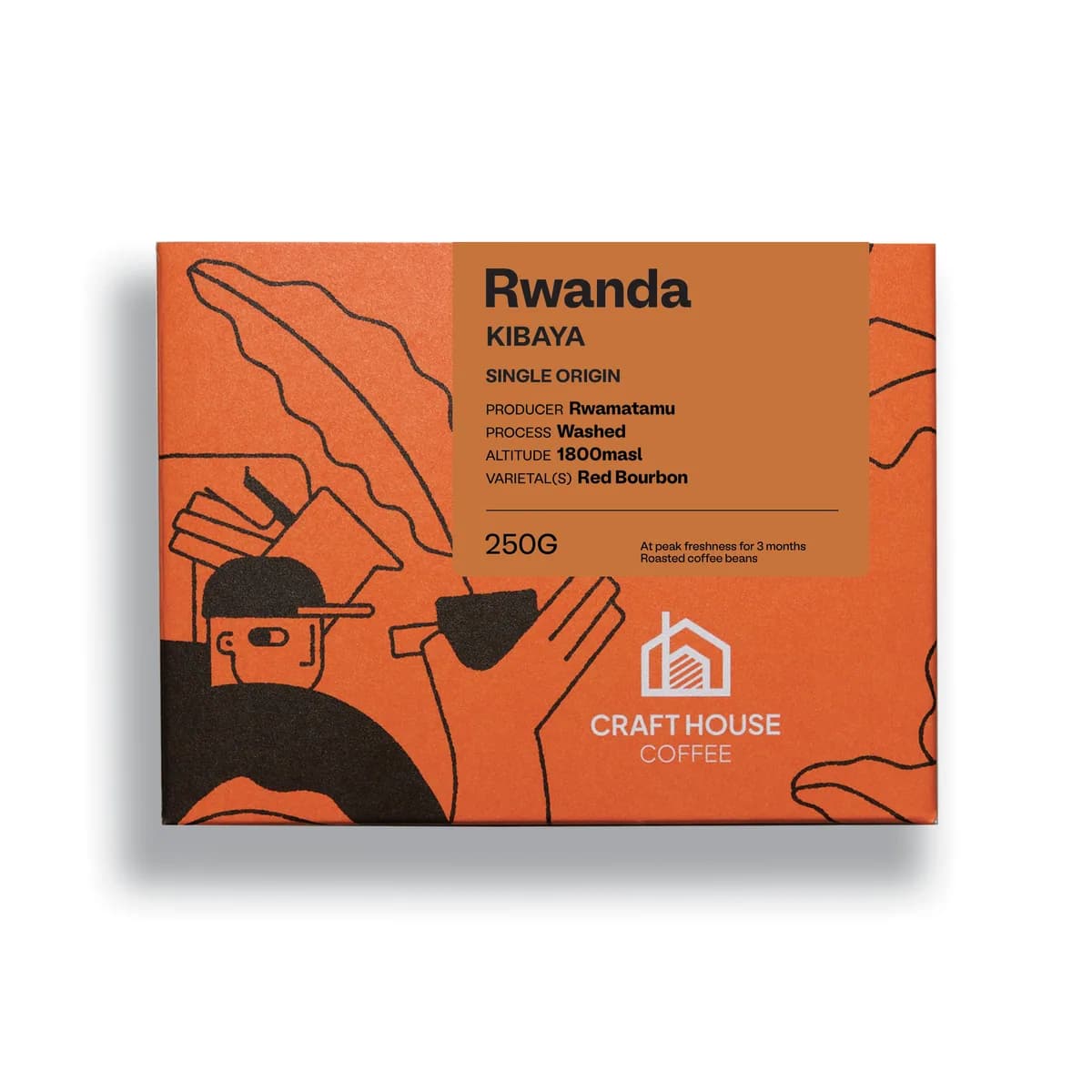 rwanda kibaya, rwanda coffee from craft house coffee