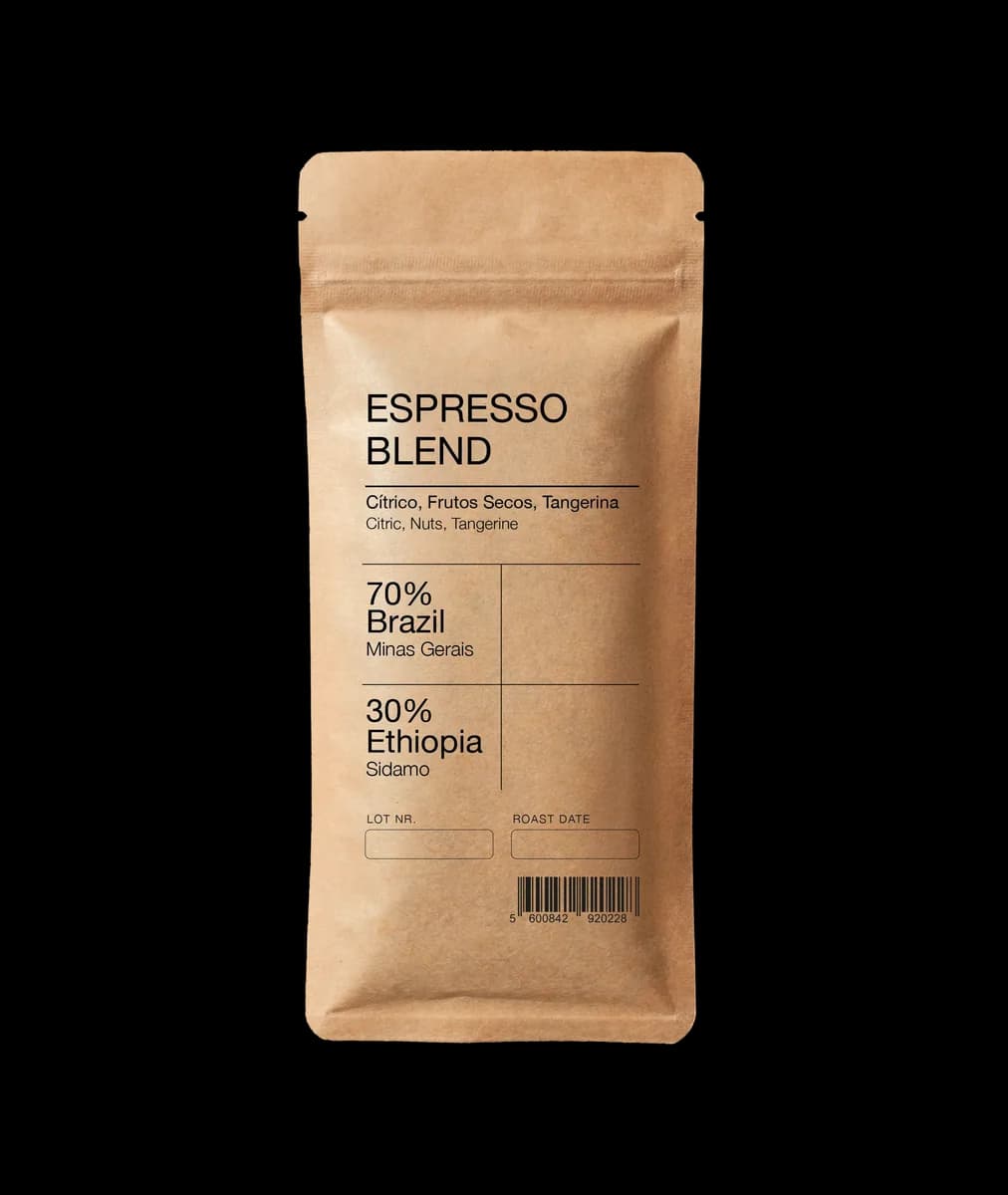 espresso blend - 35g, ethiopia + brazil coffee from fábrica coffee roasters