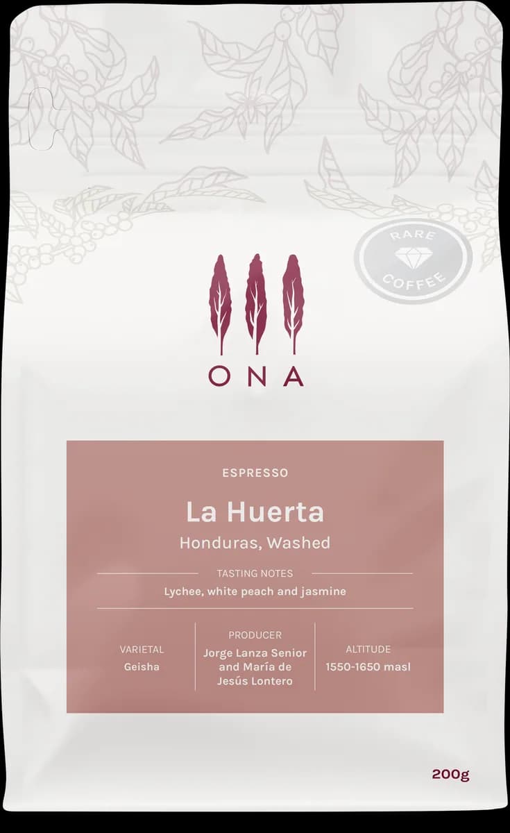 la huerta, honduras, washed, honduras coffee from ona