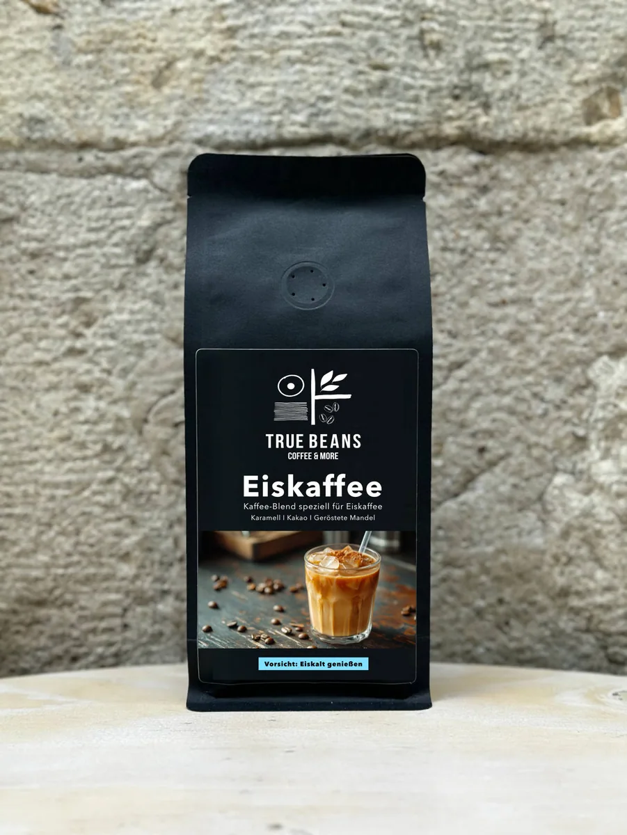 eiskaffee i summer edition mit arabica aus tanzania und robusta aus vietnam, tanzania + vietnam coffee from truebeans specialty coffee - werksverkauf & seminare