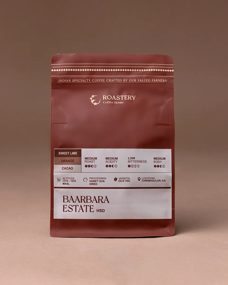 baarbara estate-hsd, india coffee from roastery coffee house | dwarka