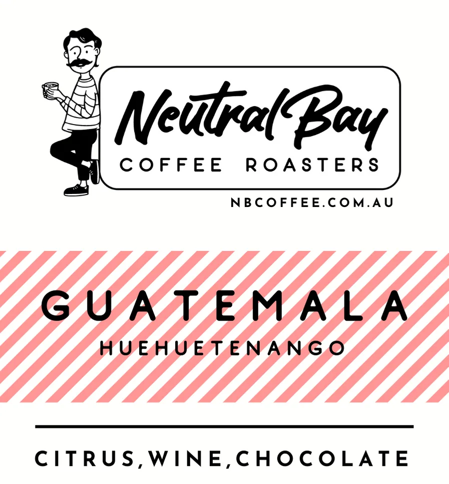guatemala huehuetenango, guatemala coffee from neutral bay coffee roasters
