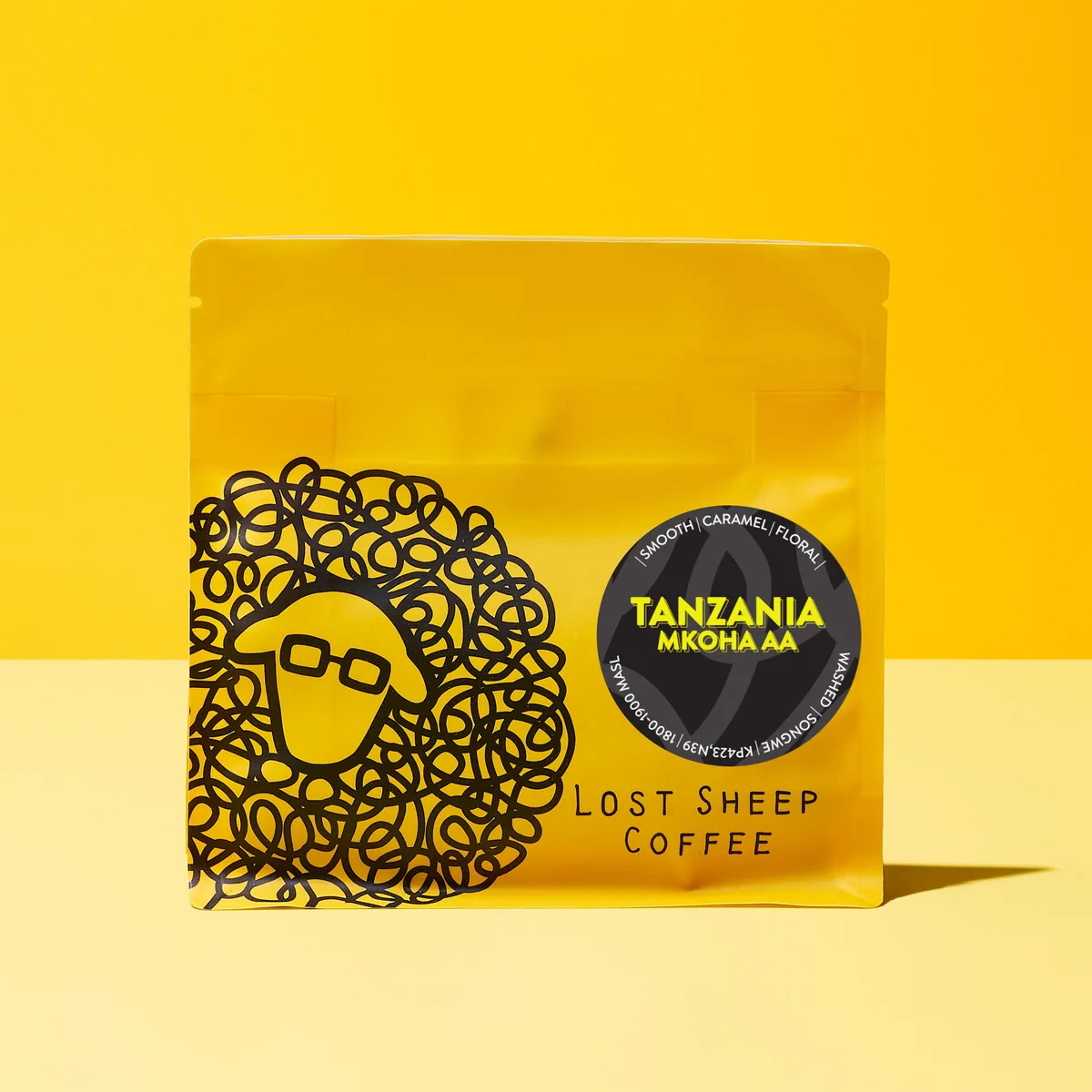 tanzania mkoha aa | caramel, smooth, floral, tanzania coffee from lost sheep coffee