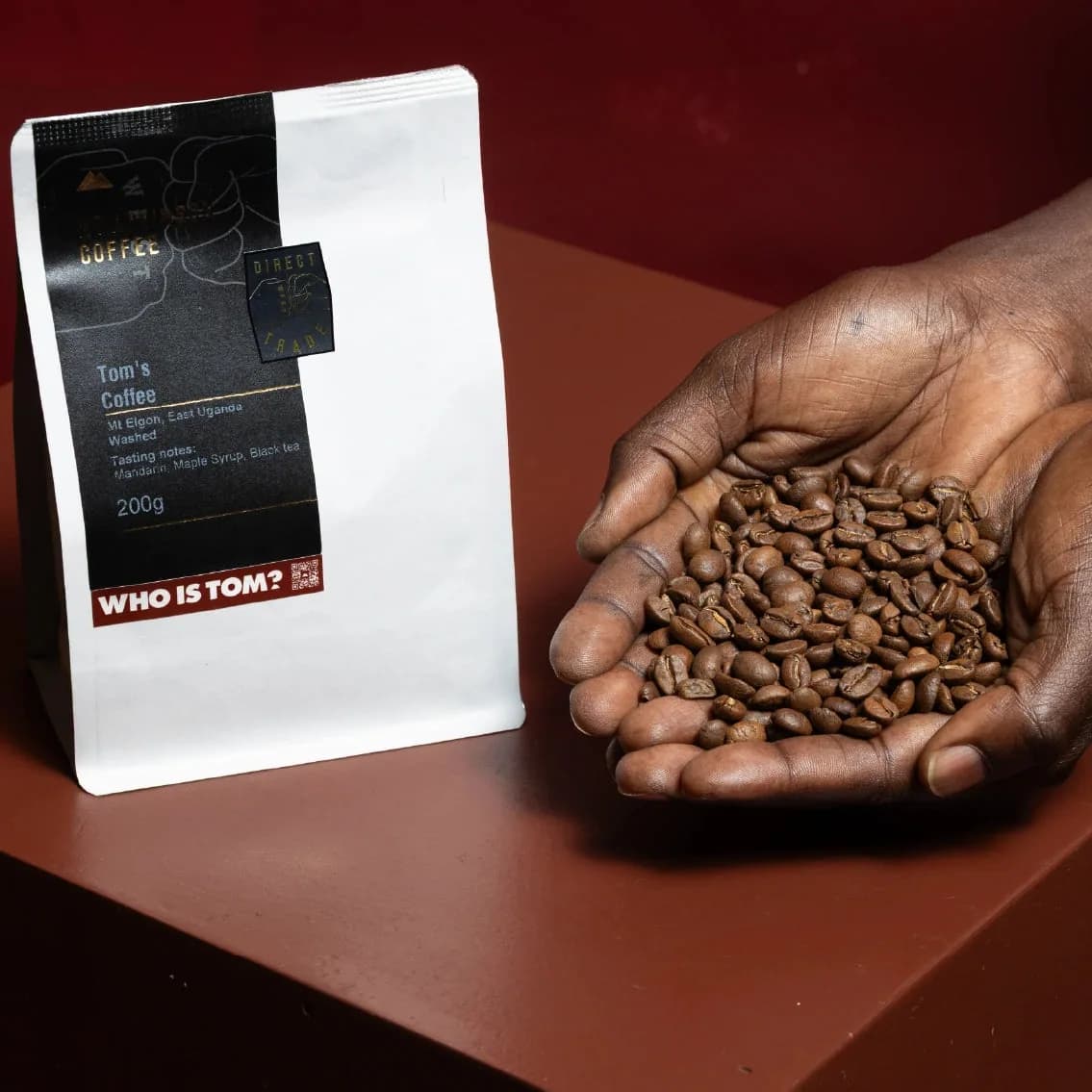 tom's coffee, uganda coffee from mt atkinson coffee