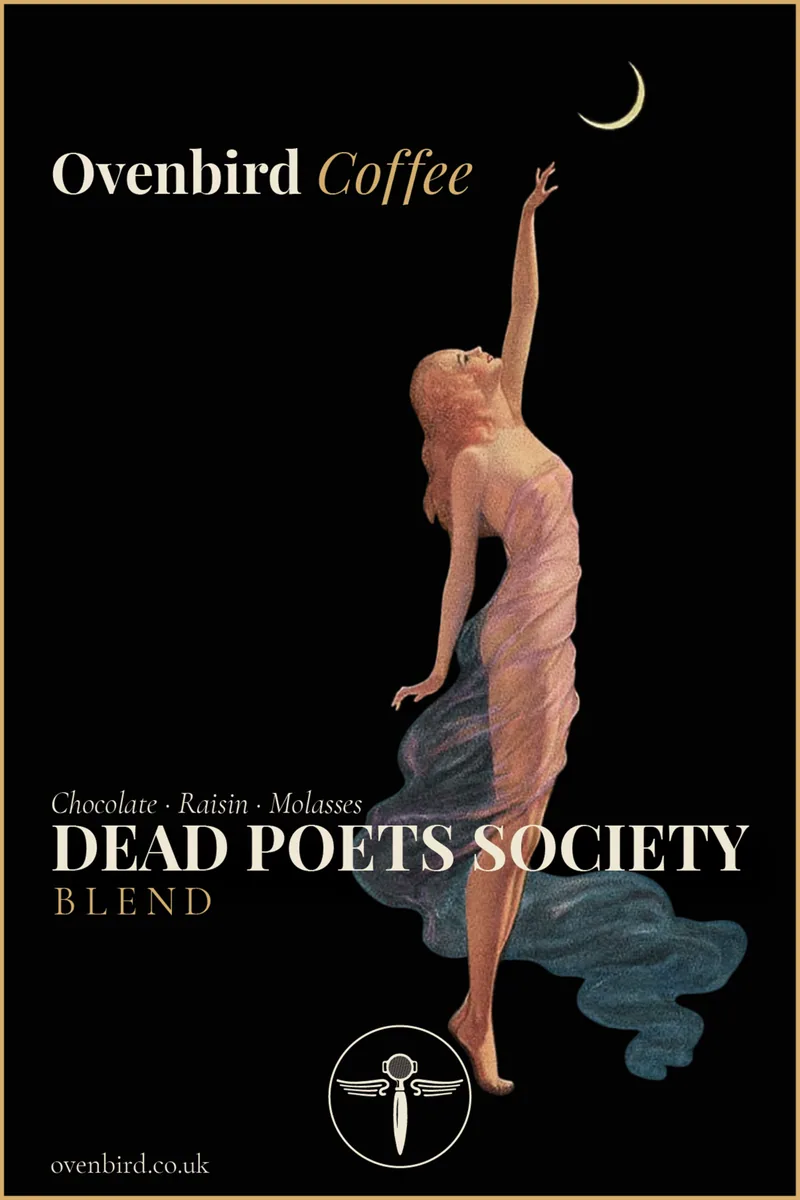 dead poets society blend trade, peru coffee from ovenbird coffee roasters