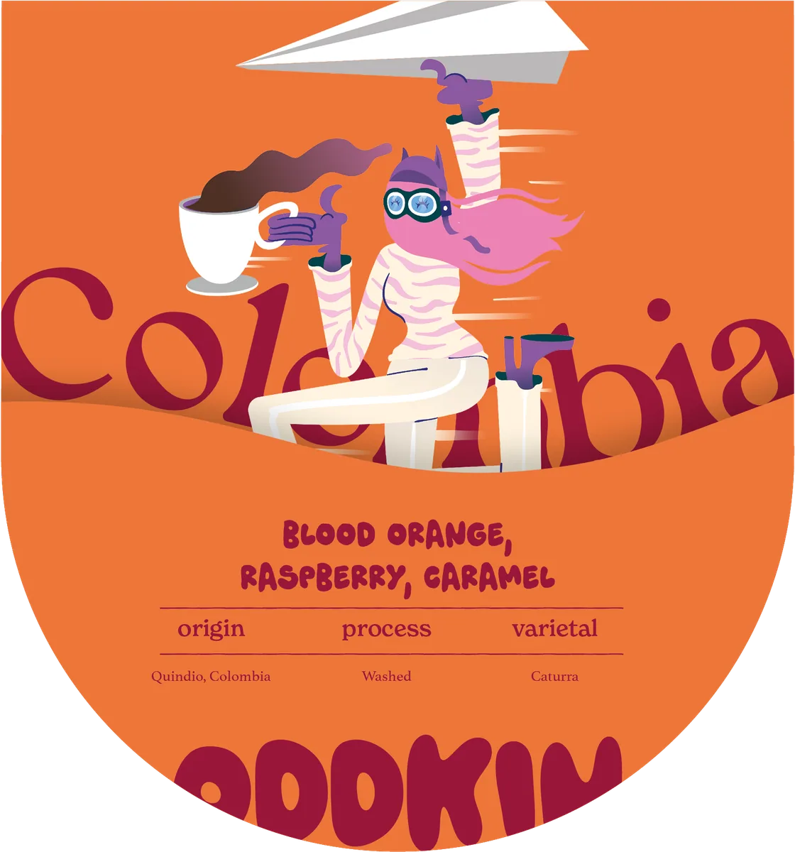 la leona, colombia, colombia coffee from oddkin coffee roasters